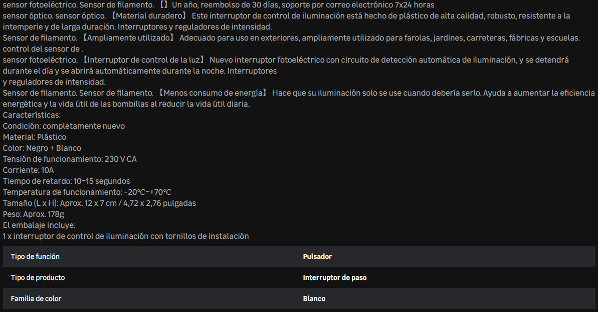 INTERRUPTOR CREPUSCULAR